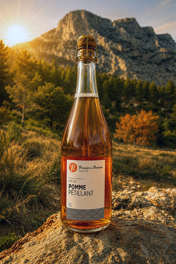 JUS DE POMME PETILLANT - 75CL