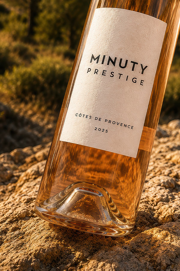 Alternative view of Côtes de Provence rosé - Minuty Prestige - 75CL