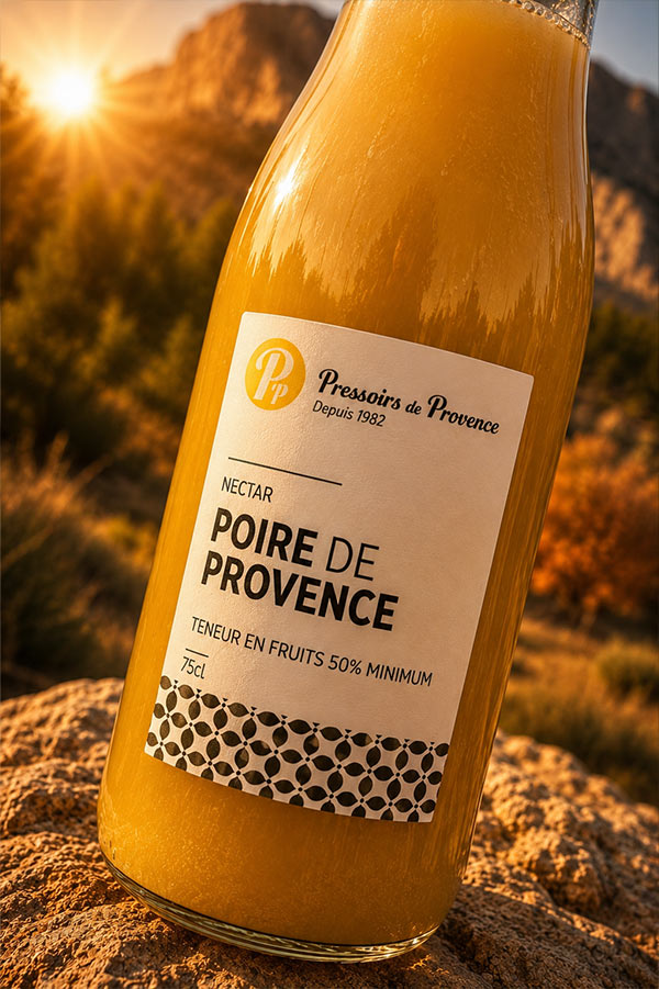 Alternative view of BOISSON POIRE DE PROVENCE - 75CL